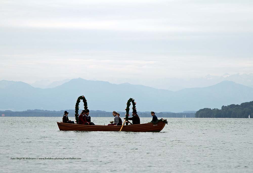 Fischerhochzeit auf dem Starnberger See