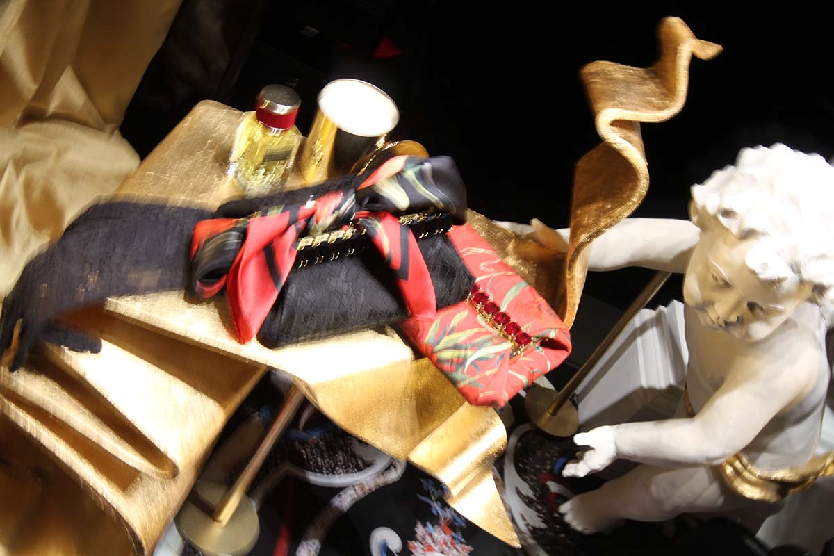 Christmas - Schaufenster mit Geschenken