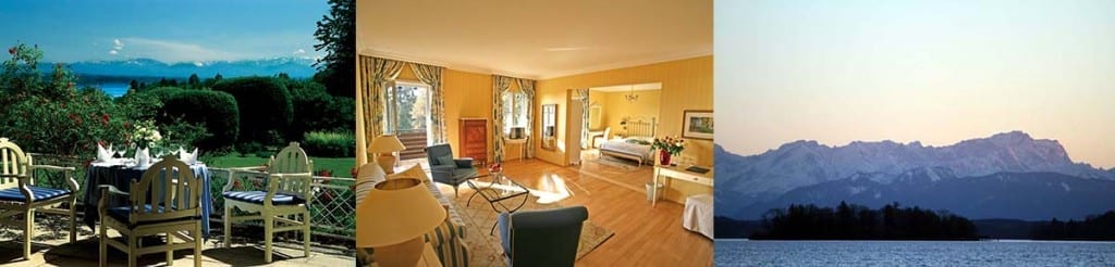 Golfhotel Kaiserin Elisabeth, Feldafing am Starnberger See, Fünfseenland, Bayern