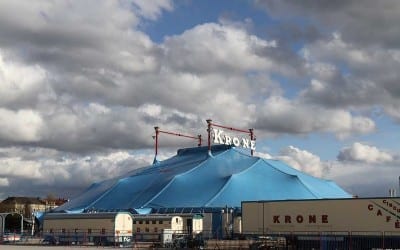 Circus Krone mit Zelt vom 02. bis 12.04.2015