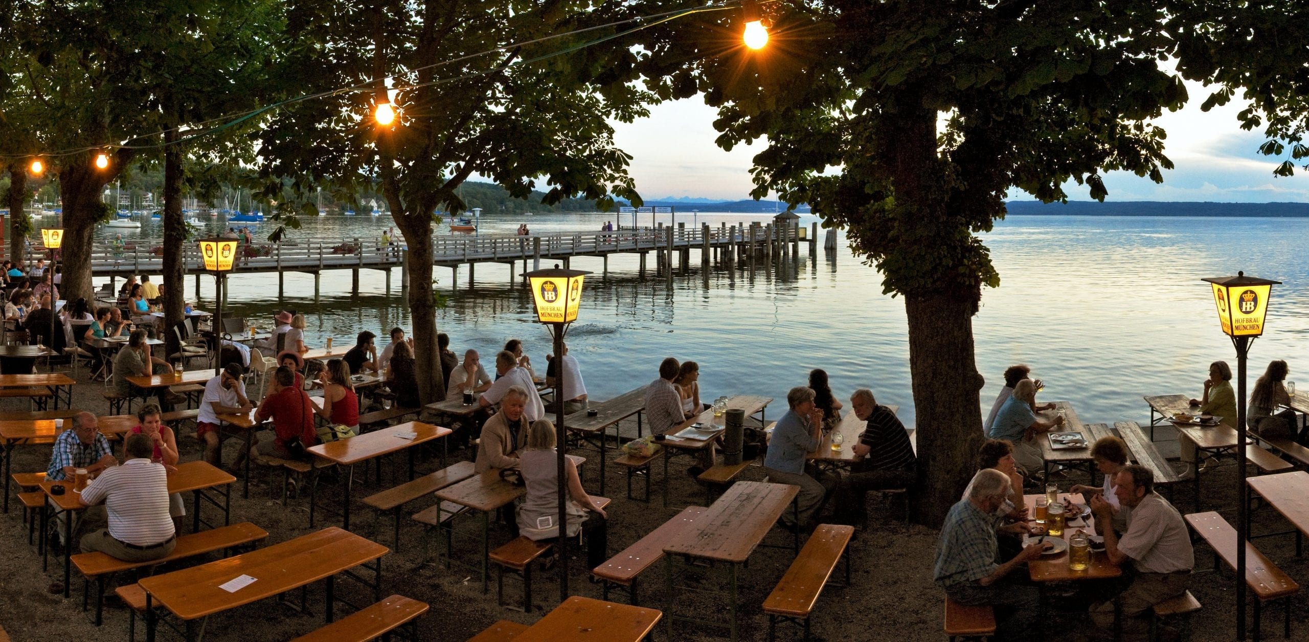 Ammersee Biergarten Direkt Am See Biergarten direkt am Ammersee - Seehof Herrsching - fuenfseen.de