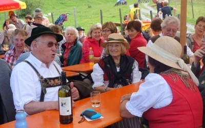 Olympiapark München Projekt 500.000 Bäume in 5 Jahren 1 Samerberger Schwegeln wandern von Alm zu Alm