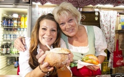 Die Gulaschkanone auf dem Oktoberfest