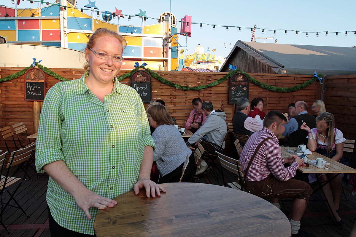 Schlemmertipp Oktoberfest Kaffeegarten Kaffeegarten - eine Oase auf dem Oktoberfest