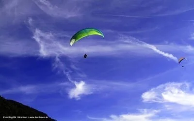 Paragliden am Tegernsee