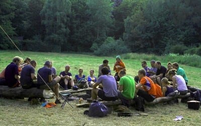 Erlebnispädagogik als Firmenevent