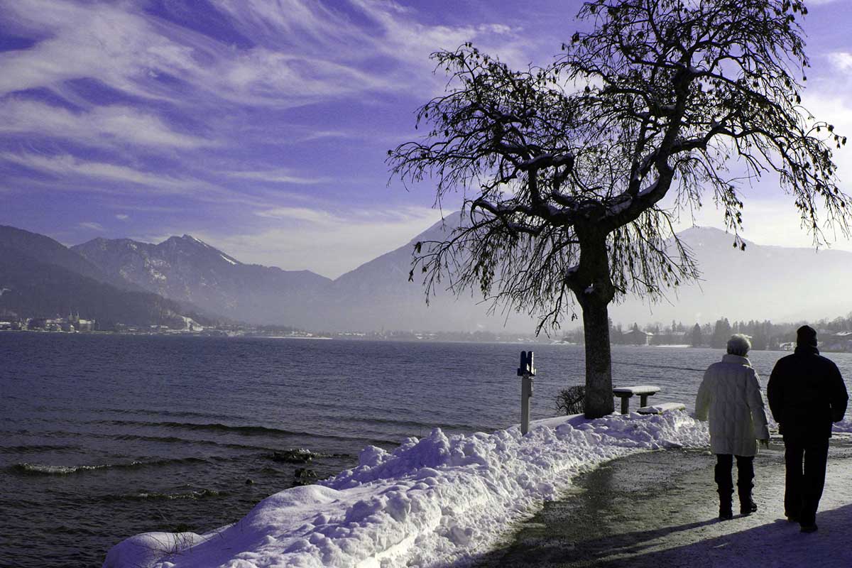 Tegernsee Winter Weihnachten am Tegernsee - traumhafte Kulisse
