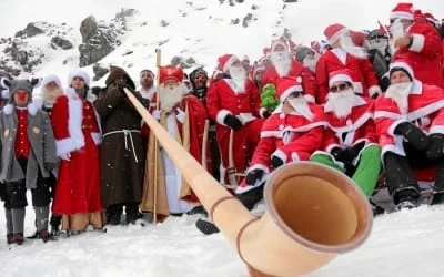 ClauWau – Rot Weisser Winterstart in Samnaun