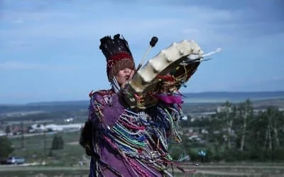 14.10. - 15.10.2023 Trommelbaukurs mit Mani Baba 8 Sibirien am Starnberger See