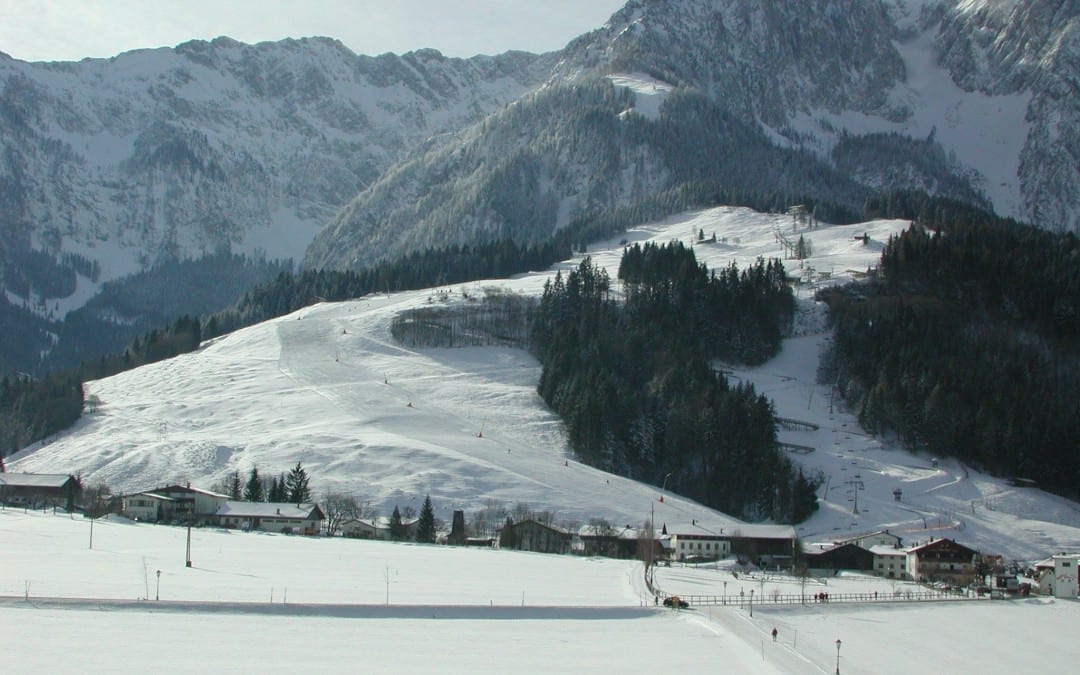 Skigebiet Zahmer Kaiser im Winter