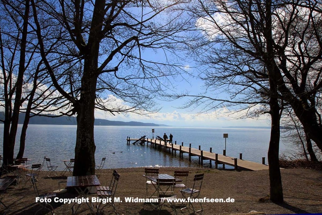 Biergarten am Ammersee