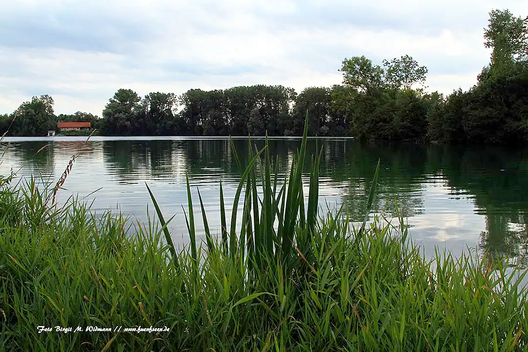 Langwieder See bei München - die Seenplatte in der Stadt