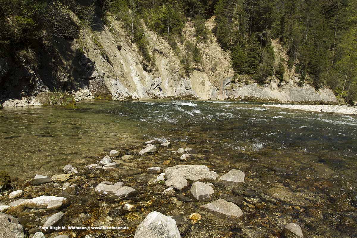 Schleierfälle bei Bad Baiersoin am Soier See