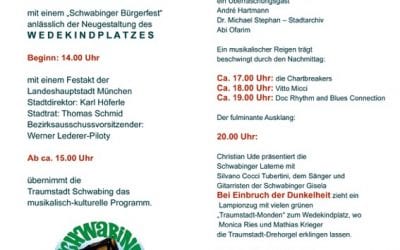 junge Chöre München mit neuer Leitung 4 Schwabinger Bürgerfest