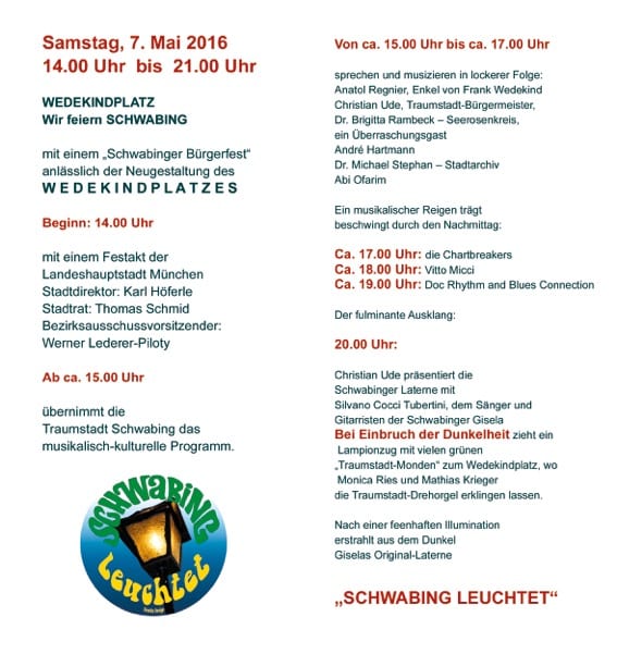 Schwabinger Bürgerfest