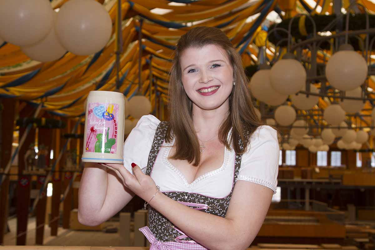 Wiesnmasskrugvorstellung oktoberfest #oktoberfest Sammlerkrug 2016