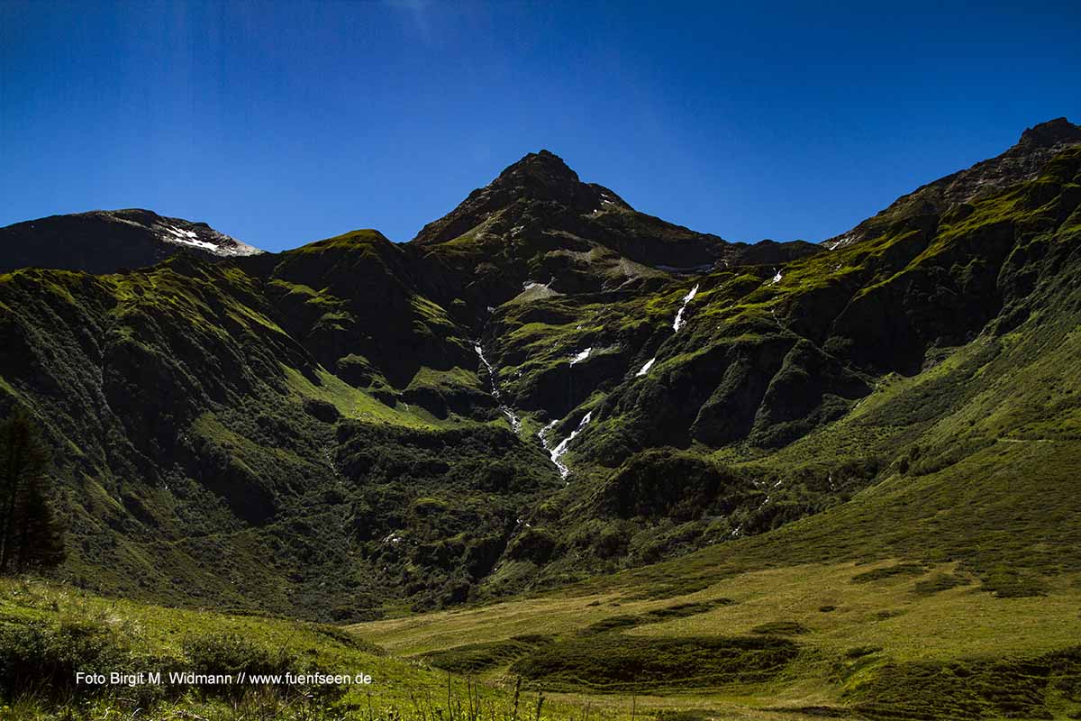 gasteiner Tal in Österreich fuenfseen