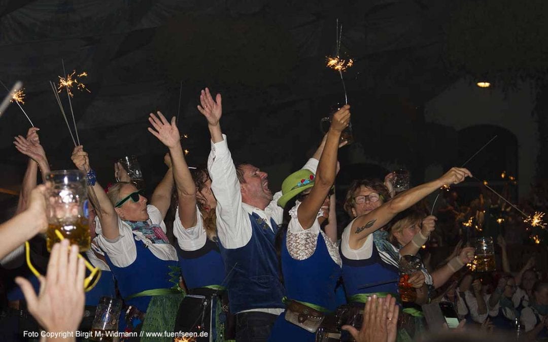 Die Bierzelte auf dem Oktoberfest