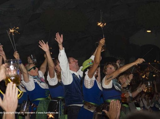 Die Bierzelte auf dem Oktoberfest