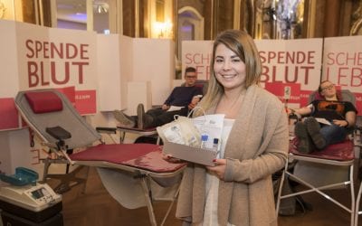 Blutspender tanzen mit Vampiren