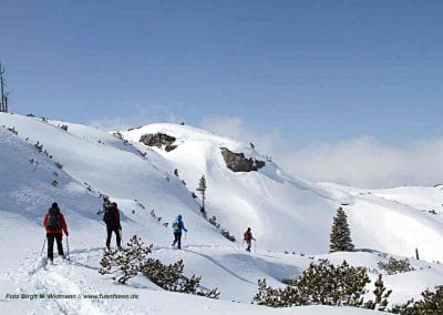 Schneeschuhwandern Rauhnacht