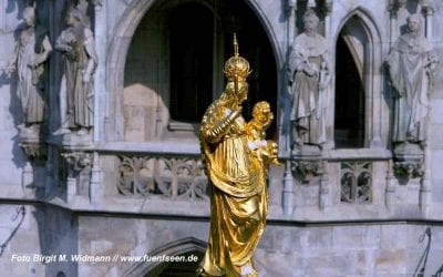 02. Februar - Lichtmess Ende von Weihnachten 2 Mariensäule München
