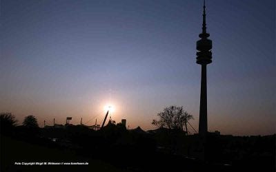 Der Olympiaturm in München