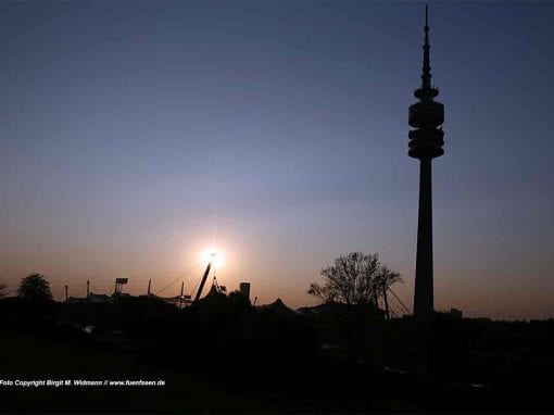 Der Olympiaturm in München