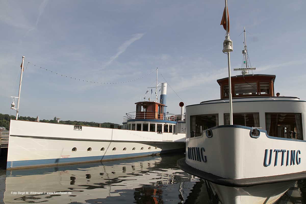 Stegen am Ammersee Die Seenschifffahrt startet im April zu Ostern wieder auf den vier bayerischen Seen