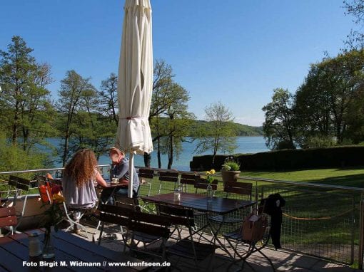 Strandbad Pilsensee im Fünfseenland