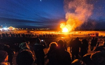 Biikebrennen Nordsee