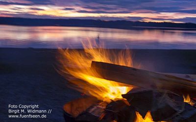 so schön ist der Starnberger See bei Nacht