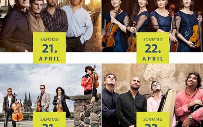 junge Chöre München mit neuer Leitung 2 5. Internationales Streichquartettfestival Ickinger Frühling