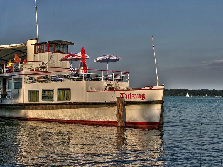 mediterrane Küche auf dem Hochzeitsschiff Starnbergersee