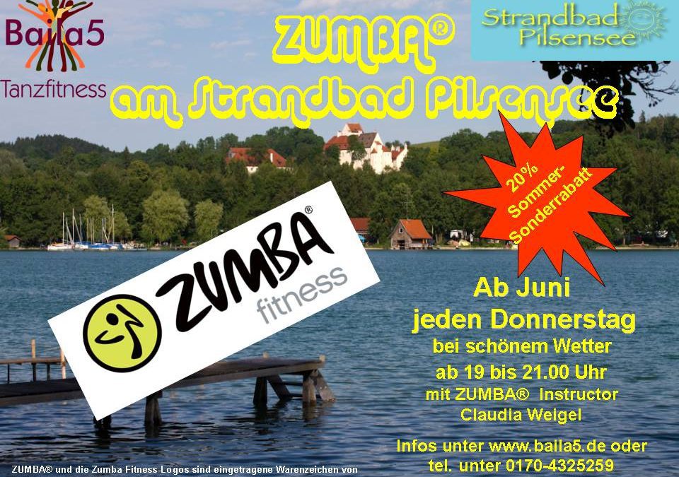 outdoor Zumba jeden Donnerstag