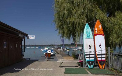 Adressenverzeichnis Tourismus bayerische Seen 25 Fotografie – SUP und Segelschule