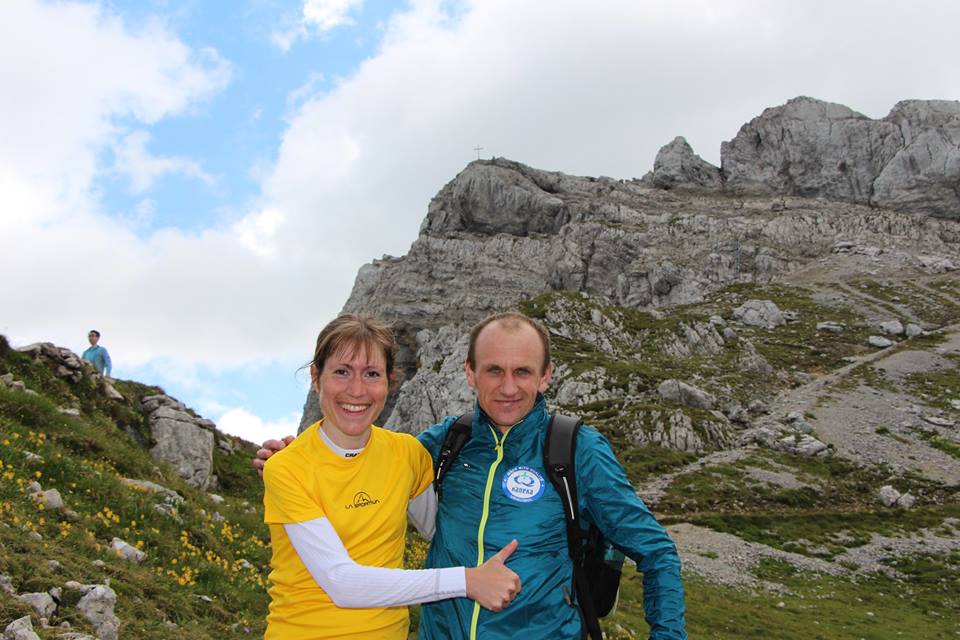 Die Sieger des Karwendel-Berglaufs 2018 Melanie Noll und Andrzej Dlugosz. Wir Gratulieren recht herzlich!