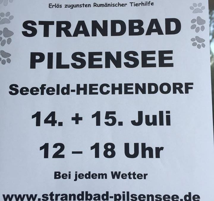 Flohmarkt im Strandbad Pilsensee