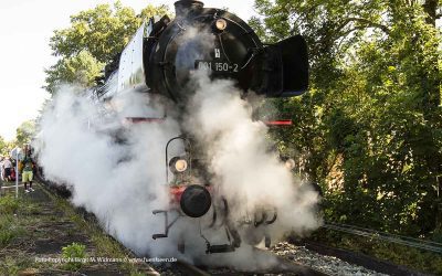 historische Bahnfahrt Utting Ammersee – Bahnpark Augsburg