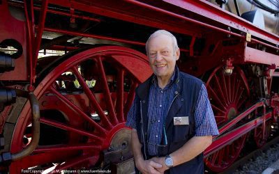 Die Ammersee Dampflok in Utting