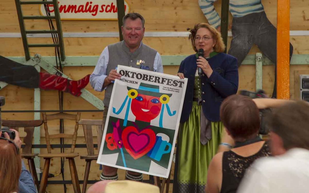 auf geht’s zur Oktoberfestplakatwerbung 2019