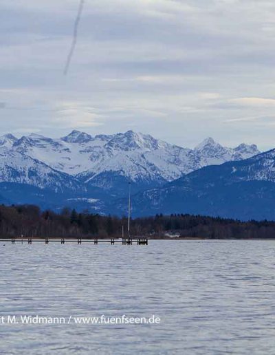 fuenfseen de starnberger see mit alpenblick region starnbergammersee