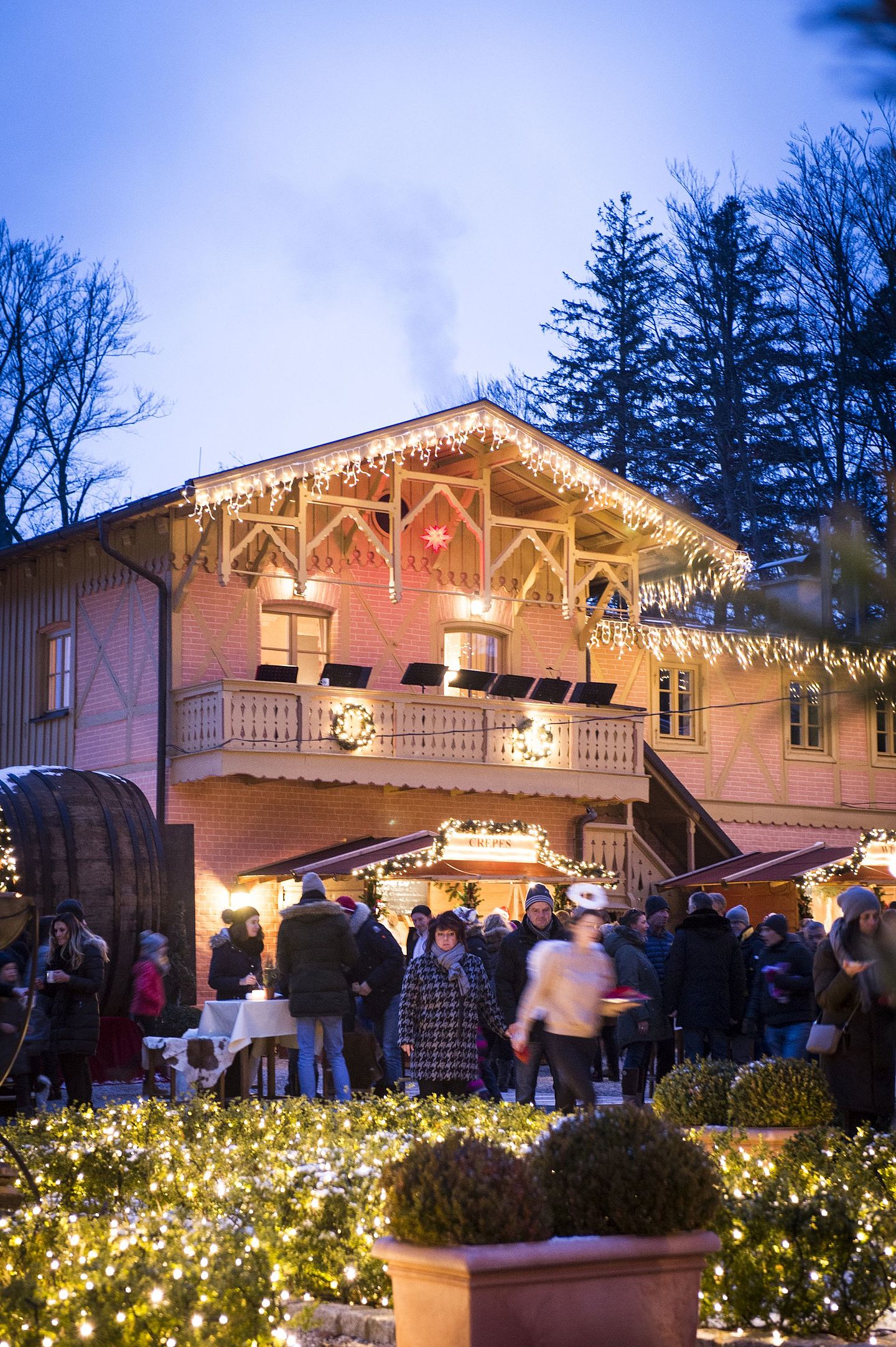 la villa weihnachtsmarkt Starnberger See