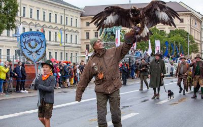 Trachteneinzug Oktoberfest