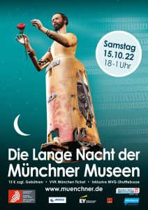 Plakat die lange Nacht der Münchner Museen