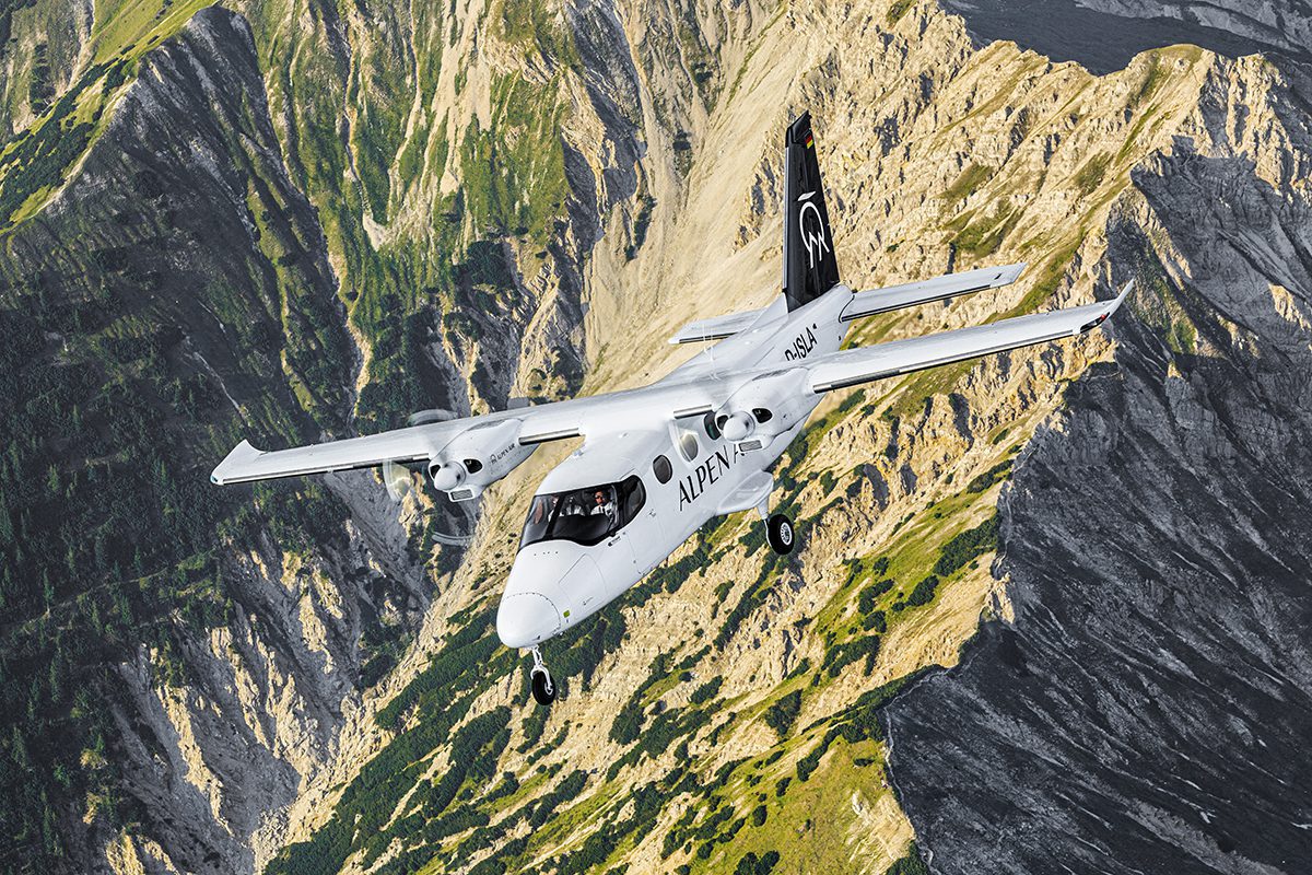 Alpen Air RUndflug Alpen XXL