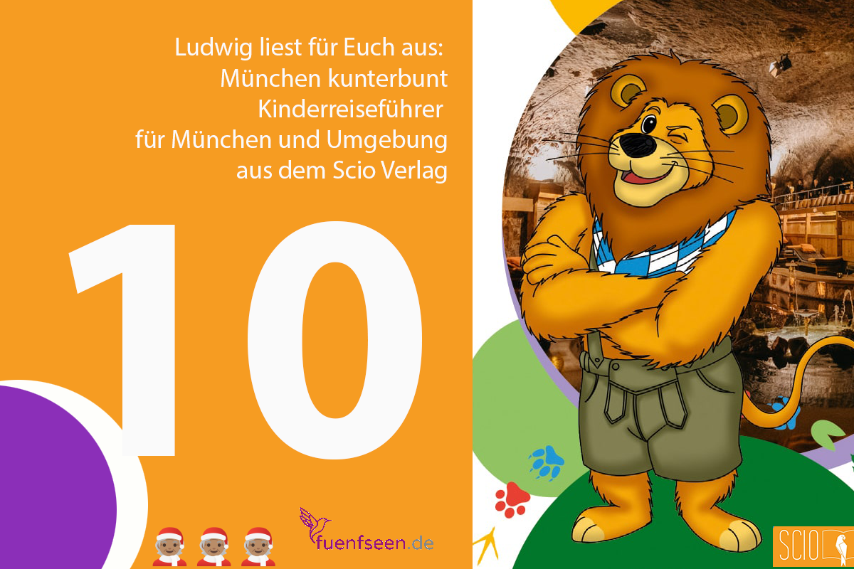 München kunterbunt Kinderreiseführer Salzbergwerk Berchtesgaden Tür 10