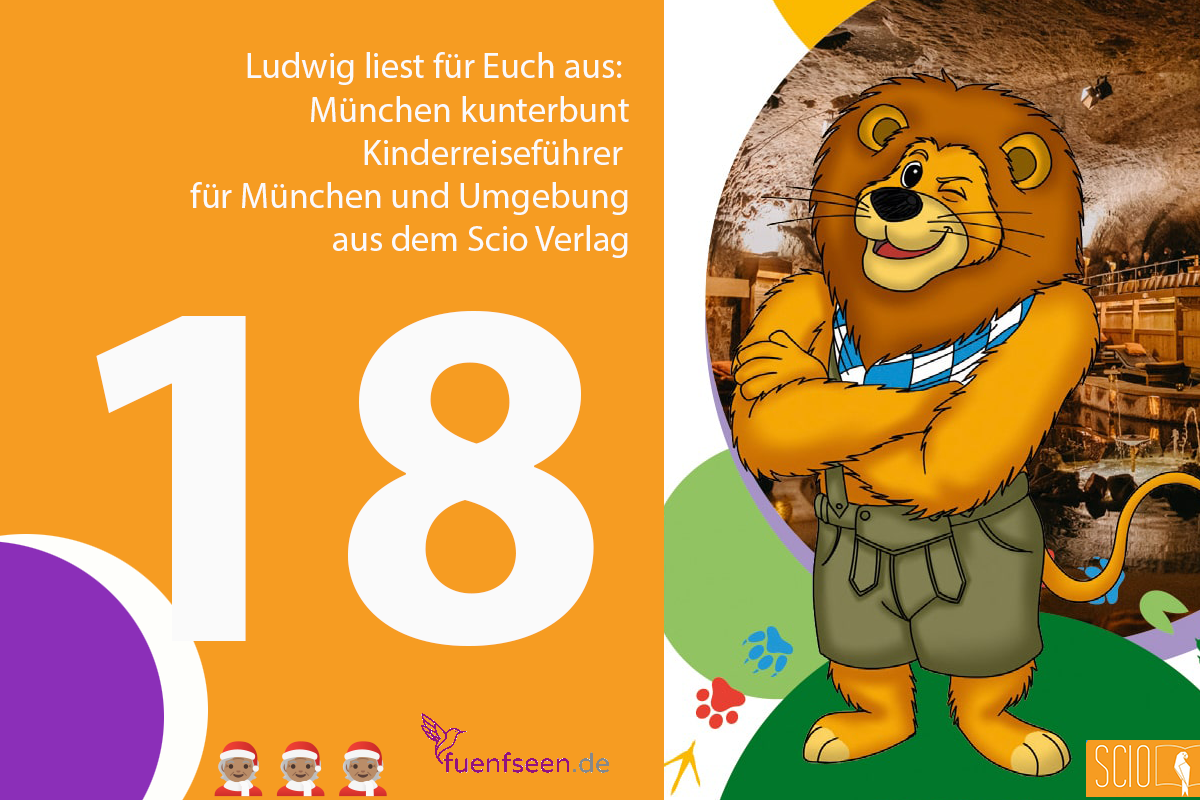 München kunterbunt - Kinderreiseführer kuntergelb Adventskalender 18 Flugtandem