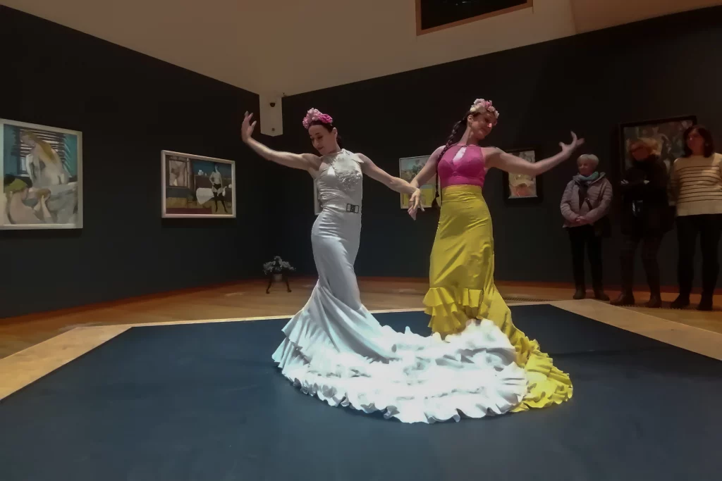 flores y mujeres Flamencotour durch das Buchheim Museum Bernried Starnberger See