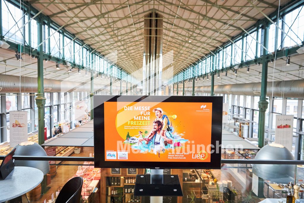 f.r.e.e. Urlaubs- und Freizeitmesse Bayern in München Messegelände